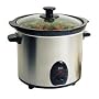 Maxi-Matic MST-450X Elite Gourmet 3-1/2-Quart Slow Cooker, Stainless