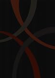 Contemporary Area Rug, Home Dynamix Pinnacle Black