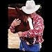 Grady & Ten~man & Horse Adult Long Sleeve T-Shirt