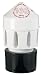 Oatey 39220 2-Inch by 3-Inch Sure-Vent Air Admittance Valve 160 DFU with 2-Inch by 3-Inch PVC Schedule 40 Adapter, White