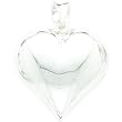 Sterling Silver Puffed Heart Pendant