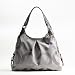 AUTHENTIC COACH OP ART SIGNATURE LARGE MAGGIE BAG (Gray/Silver)