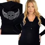 Flying Skull Maternity Hoodie Set