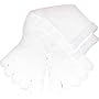 Cotton Socks Feelmax Toe Socks Solid White Men's Shoe Size 10 - 14