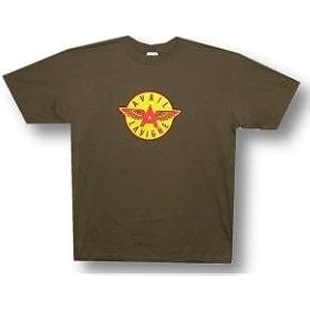 AVRIL LAVIGNE - Flying A - Olive Green T-shirt