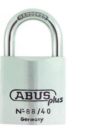 88/40 Abus Solid Brass Padlock 1-1/2" Body