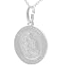 Sterling Silver Religious Saint Joseph Necklace
