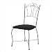 Florence Dining Chair Finish: Black, Seat Type: Vinyl - Cobra 46, Finish: Fabric- Tumble Weed Saddle