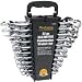Wilmar W1069 22-Piece SAE/Metric Polished Combo Wrench Set