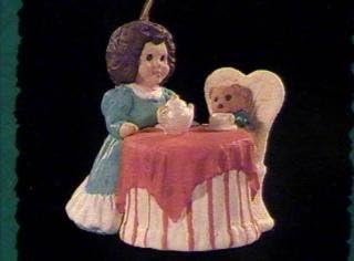 QXM4046 Tea with Teddy 1994 Miniature Hallmark Ornament