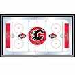 NHL Calgary Flames Framed Hockey Rink Mirror
