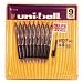 UniBall Signo Gel 207 Retractable Roller Ball Pen MEDIUM Point 0.7mm, 9ct (6 Black & 3 Blue)