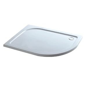1200 X 800 Quadrant Shower Enclosure Tray Left