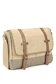 Cotton Rich Two Tone Dispatch Bag