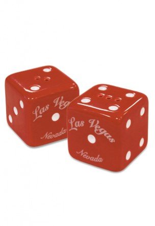 Dice Red Salt