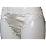 Ex Store Silk High Leg Knickers Cream