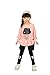 Gaorui Baby Girls Kids Bat Wing Loose Blouse T-Shirt Tops Clothes sweater hat Pattern