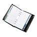 Rolodex 66425 Faux leather personal address book, 5-1/16 x 7-1/2, black