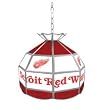 NHL Detroit Redwings Stained Glass Tiffany Lamp - 16 inch diameter