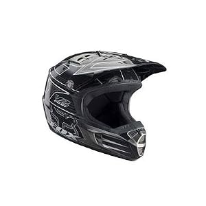 Fox Racing V2 Youth MX Bicycle Helmet - Black - 01068-001
