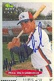 Mike Wimerskirch, Rockford Expos - Expos Affiliate, 1991 Classic Best Autographed Card