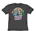 Search : The Justice League Join The Justice League Adult S/S T-shirt in Charcoal by DC Comics