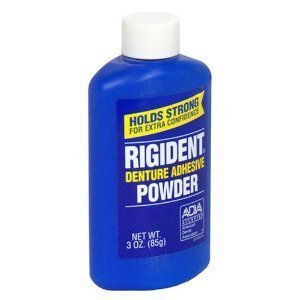 Rigident Denture Adhesive Powder 3 oz (Pack of 12)