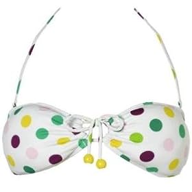 Raisins Cha Cha Dot Brazilian Bandeau Bikini Top - Women's