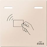 Merten 587544 Zentralplatte f&uuml;r H&auml;fele Dialock Merten WT, wei&szlig;, System M