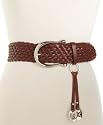 MICHAEL Michael Kors Braided Leather Belt