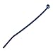 Panduit PLT3S-C186 Pan-Ty Cable Tie, Polypropylene, Standard Cross Section, Curved Tip, 30lbs Min Tensile Strength, 3" Max Bundle Diameter, .057" Thickness, .190" Width, 11.5" Length (Pack of 100)