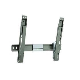 Vogels - Thin 215 - Support mural inclinable pour TV 3D LED/LCD/Plasma/SLIM 26"- 42'' - Vesa 400 x 400 mm - Supporte jusqu'� 18 kg - Gris/Aluminium