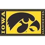 Iowa Hawkeyes Premium 3  x 5  Flag