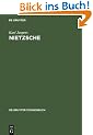 Nietzsche. Einf�hrung in das Verst�ndnis seines Philosophierens (Gruyter - de Gruyter Studienb�cher) (de Gruyter Studienbuch)