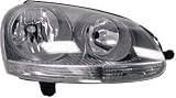 HEADLIGHT Right RH (Passenger) for VOLKSWAGEN VW GTI (2006-2009), Lamp Assembly, 2006 2007 2008 2009 06 07 08 09