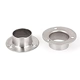 uxcell ハードウェア　ホースアダプター　パイプ　金属　35 x 32mm　　2個入り