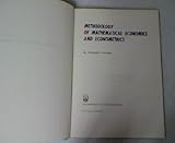 Methodology of mathematical economics and econometrics
