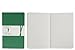 Moleskine Volant Notebook (Set of 2), Large, Plain, Emerald Green, Oxide Green, Soft Cover (5 x 8.25)