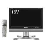 シャープ 液晶16V型地上・BS・110度CSデジタルハイビジョン液晶テレビ (ブラック系) LC-16E5B