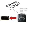 ABC Products USB camera cable lead Fuji Fujifilm A850, A860, F20, F30, F31fd, F31, F40, F40fd, F45, F45fd, F47, F47fd, F50, F50fd, F60fd, F60 fd, F100fd, F100 fd, F460, F470, F480, F650, J10, J12, J15fd, J15 fd, J50, J100, J110W, J110 W, J120, J150W, J150