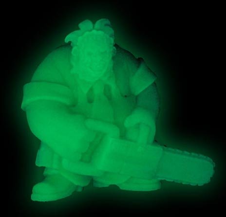 Cinema Of Fear Tiny Terrors Glow In The Dark Figure Leatherface