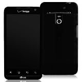 Flexible TPU Cover Skin Phone Case For LG VS910 / Revolution – Smoke/Black Flexible TPU Cover Skin Phone Case For LG VS910 / Revolution – Smoke/Black