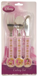 Childrens Toyshop  Toys : Disney Princess 3pc Cutlery Set