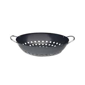 Grillfinity 440111 11-Inch Round Non-Stick Wok Topper