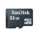 SanDisk 32GB MicroSDHC High Speed Class 4 Card with MicroSD to SD Adapter and SanDisk Mobile Mate reader