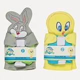 Tweety Bird & Bugs Bunny Washmitt & 3 Washcloths 2-pack