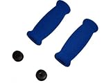 SCOOTER Schaumstoff Griffe Blau