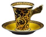 Versace by Rosenthal Barocco Cup & Saucer, high