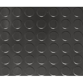 Click here to buy G-Floor Garage Shop Floor Coverings - 8ft. x 22ft., Coin Design, Midnight Black, Model# GF75CN822MB by Better Life Technology.