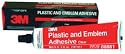 3M Automotive Products 3M 8061 Plastic and Emblem Adhesive Clear- 5 oz. Tube